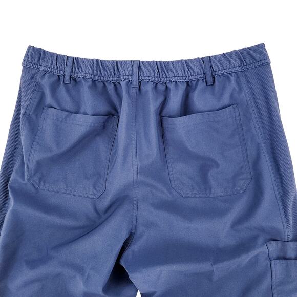 Carhartt Scrub Pants Men's Large Blue Nursing Medical Multi Cargo Pockets - Picture 10 of 13